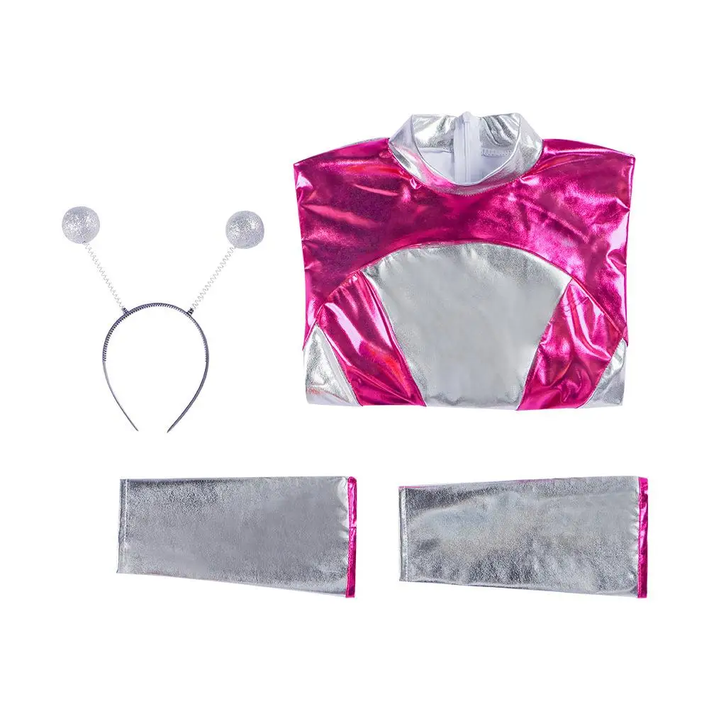 AI Robot Astronaut Alien Cosplay Costume Par Performance Outfit Women's Traditional Clothing Stage Performance Dr