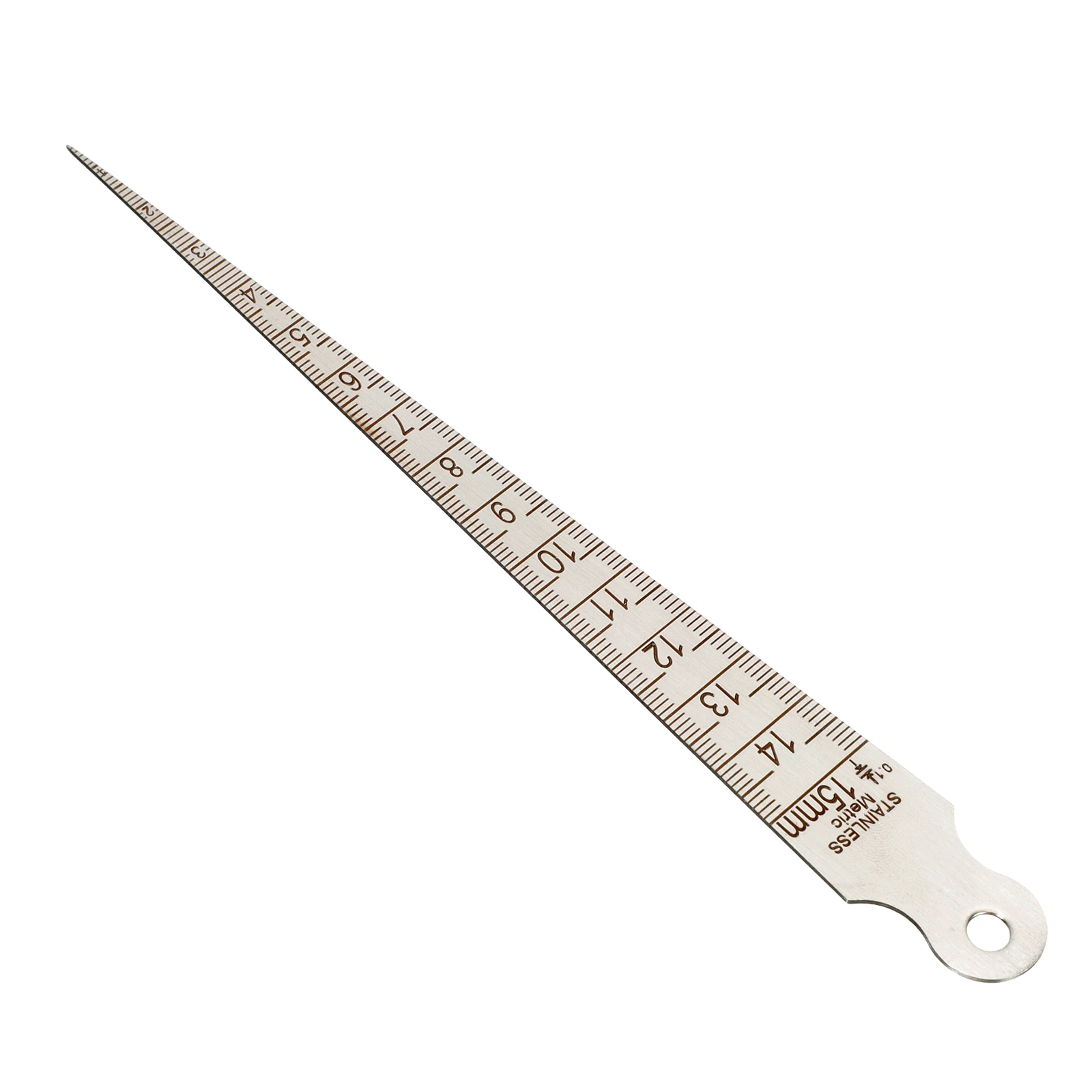 

Guitar Measuring Ruler Compact Sturdy Steel Easy Storage Neck Spacing Bridge Repair Inspection Part Gaps Taper Gauge Tool