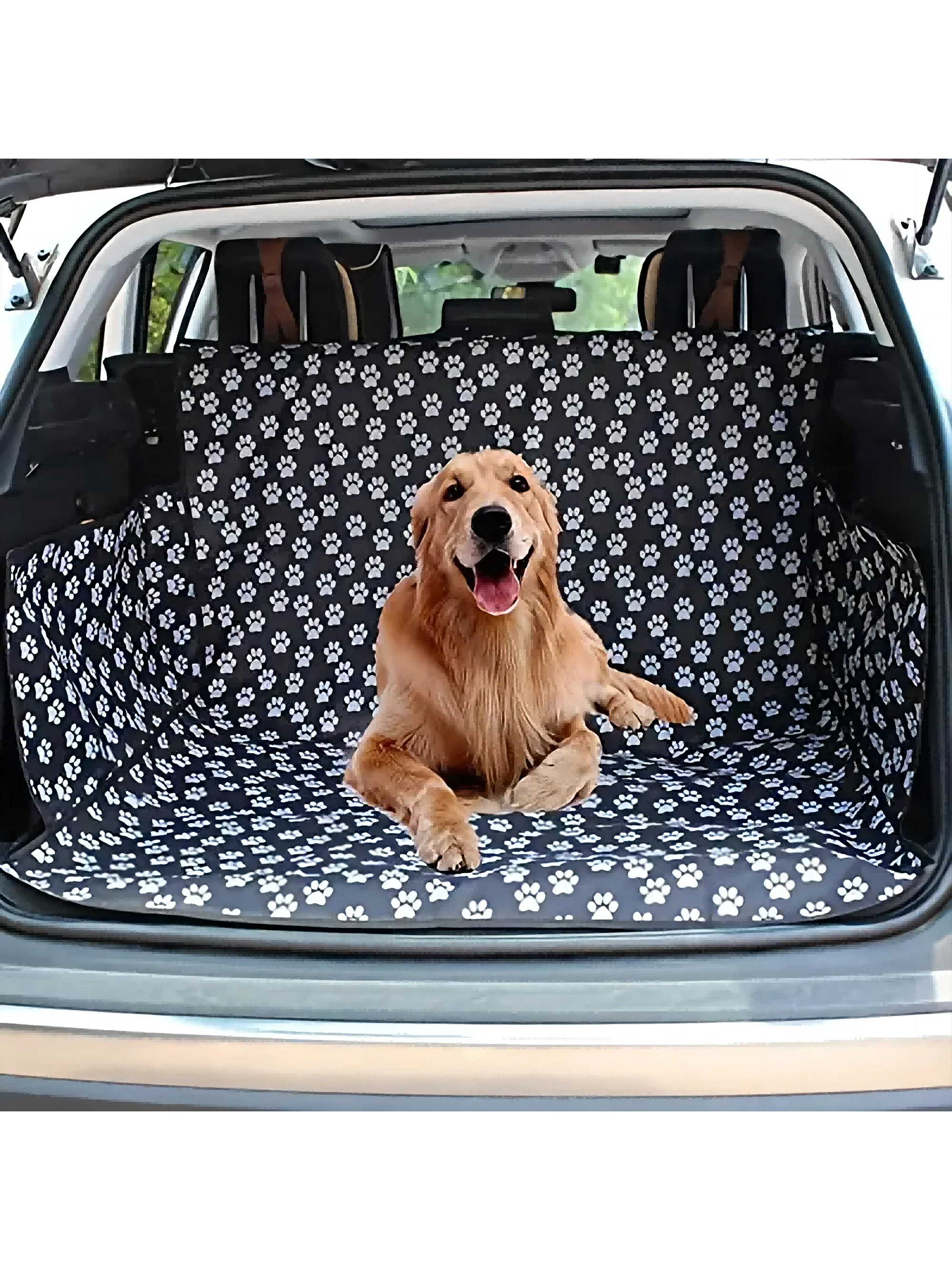 

Waterpoof Pet Dog Car Rear Back Seat Carrier Cover Mat Blanket Hammock Cushion Protector For Cat Puppy Animal Golden Retriever