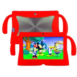 7 Inch Silicone Gel Cover Case for Q88 Kids Children Tablet PC Tablet Case Shockproof Soft Silicone Skin Shell Sleeve Protector