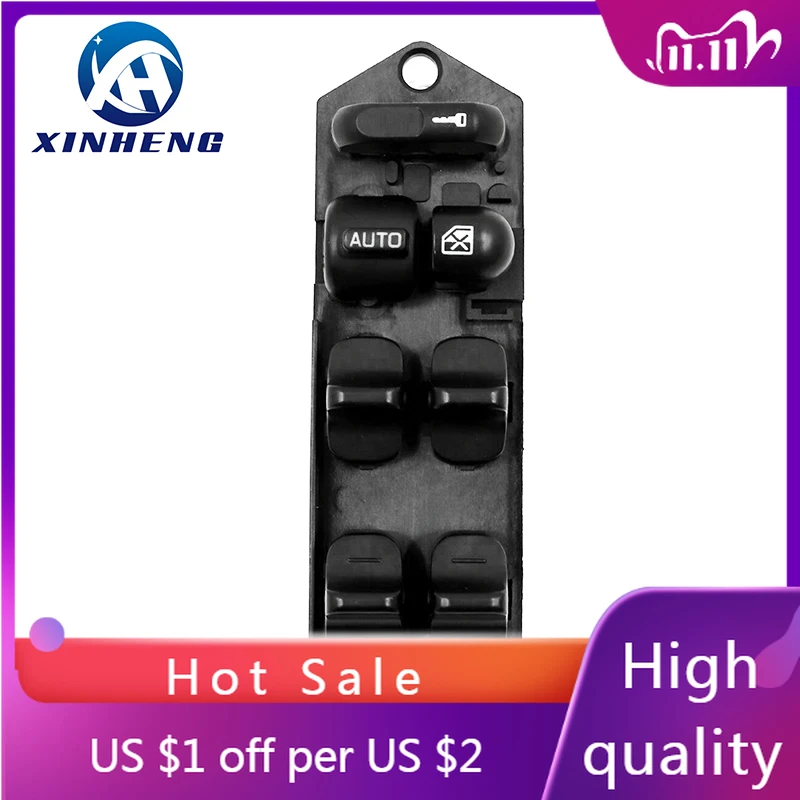 Window Main Control Button Switch For Nissan Altima 2.4L 1993-1994 Window Control Lift Switch 25401-1E401