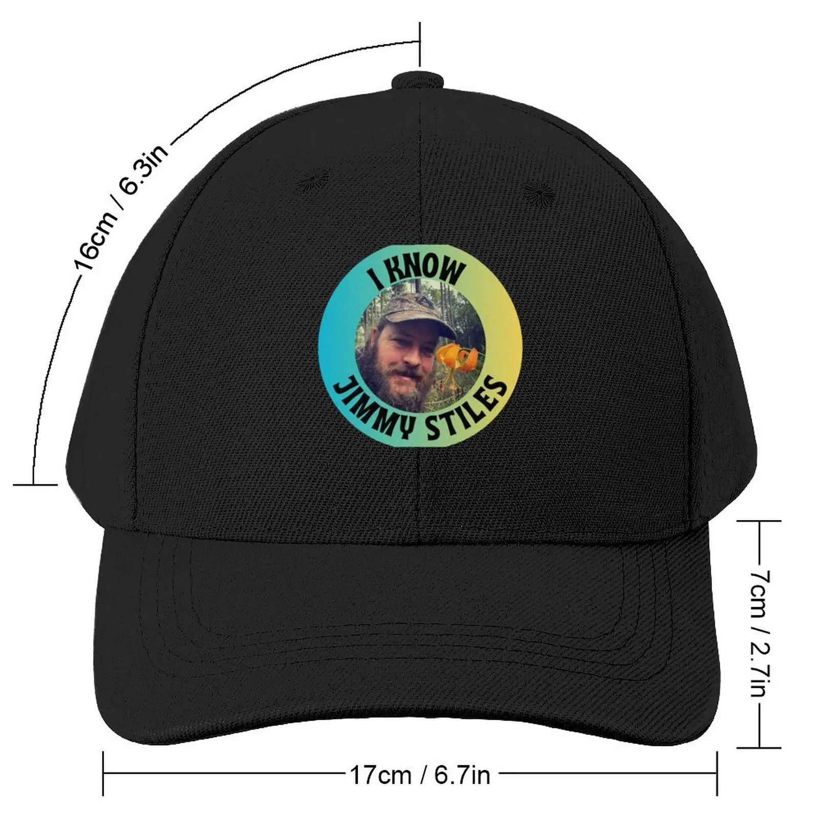 I Know Jimmy Stiles Version 2 Baseball Cap Military Cap Man tactical cap Men's Luxury Women's