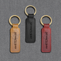 For 675 765 R RS motorcycle modification genuine leather keychain pendant accessory, No. 3 Kaixuan Street