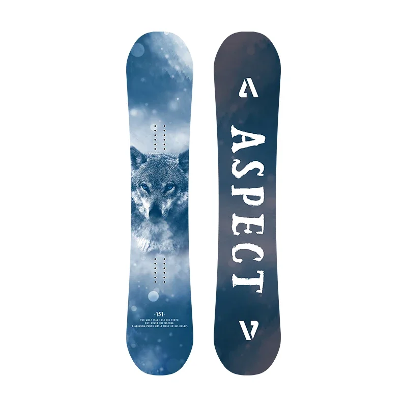 Snowboard Wholesale Men's Ski Wood Core Rocker Snowboard