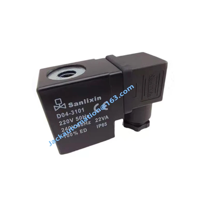 Электромагнитный клапан SANLIXIN D04-3101 DC24V DC12V Stainless Steel Three-Way Solenoid Valve Пневматика — деталь 2