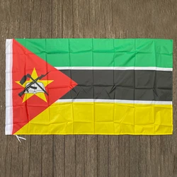 xvggdg   90 x 150cm   Mozambique    flag Banner Hanging National flags  Mozambique  banner