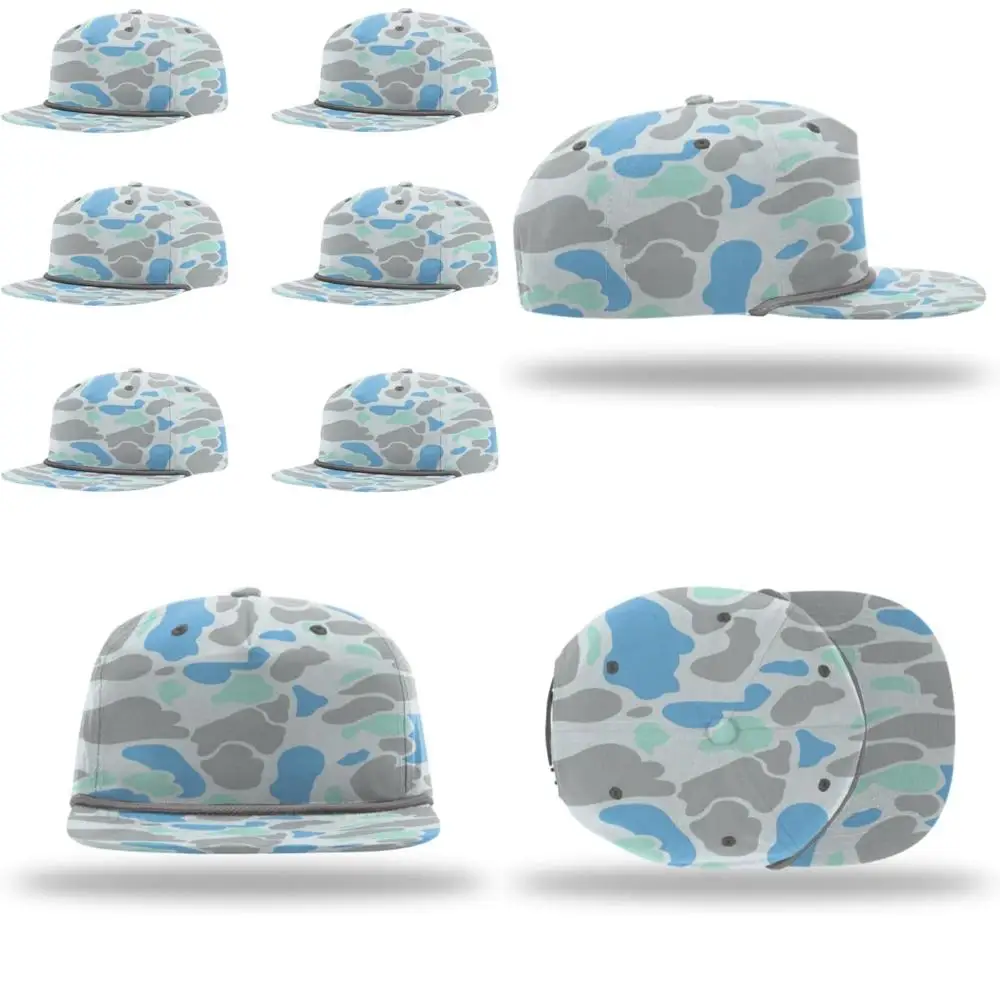 Regulowana czapka typu snapback z ochroną przeciwsłoneczną UPF 50+ |   Dostępne opakowania zbiorcze dla papuszy, zapinane na zatrzask, typu flip-up.