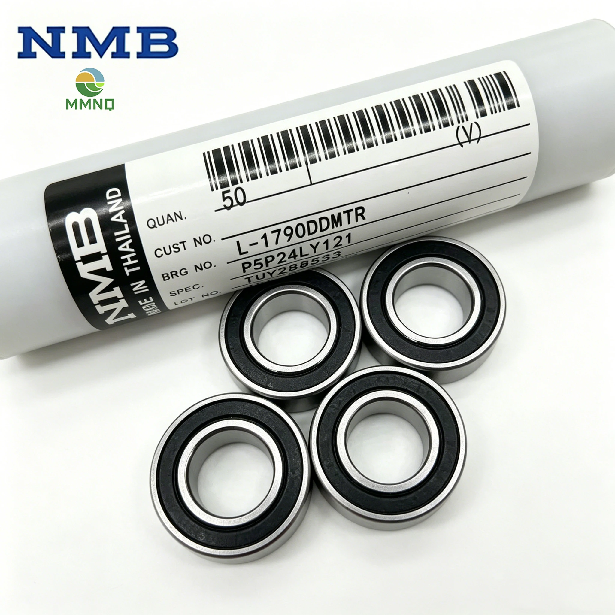 20PCS/50PCS/100PCS 689-2RS Micro Deep Groove Ball Bearing 9x17x5mm Minebea NMB L-1790DD Industrial Precision Bearing