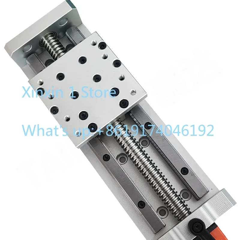 Miniature Manual Linear Sliding Table Module T-type Screw Self-locking Function Fine-tuning Digital Display XY Axis Table