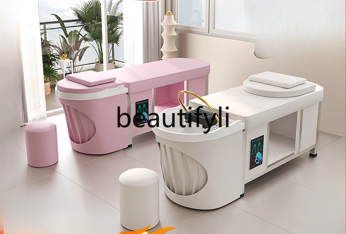 Shampoo bedside treatment bed constant temperature water heater water circulation phototherapy fumigation aromatherapy