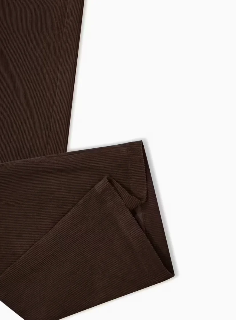 Elegancka i modna odzież damska, casualowe spodnie sportowe na zewnątrz, wyszczuplające i uniwersalne spodnie sztruksowe na jesień i zimę.