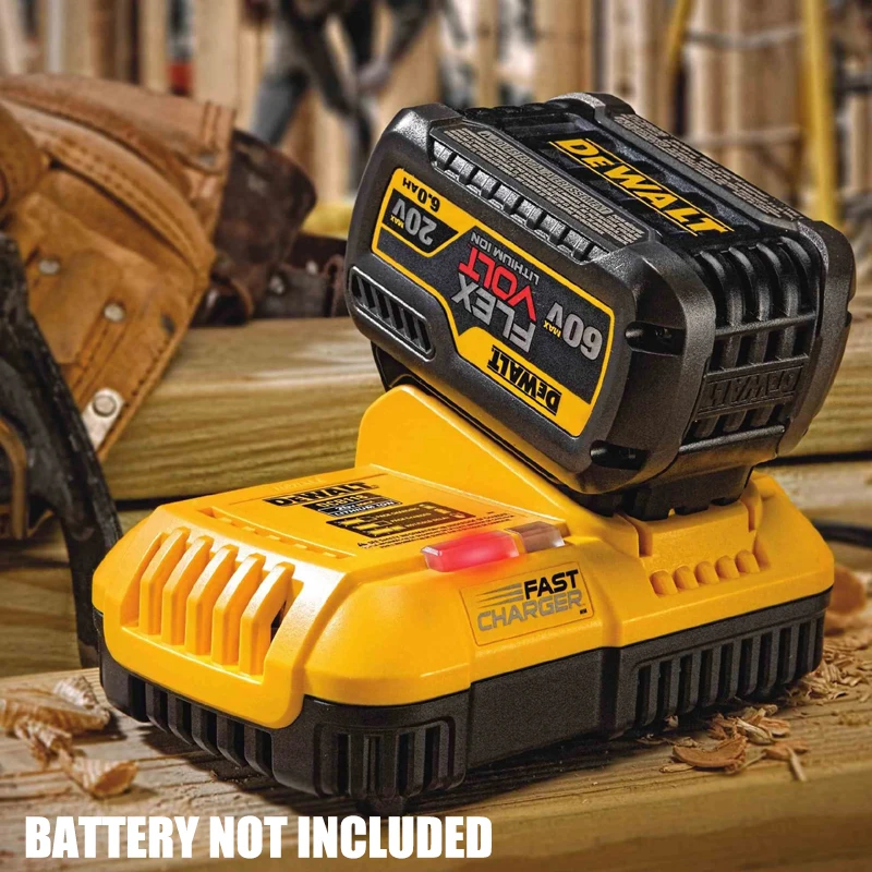 DEWALT DCB1102 DCB1104 DCB118 Li-ion Battery Charger, 220V 12V/20V Max LED Indicator Power Tool Battery Charger