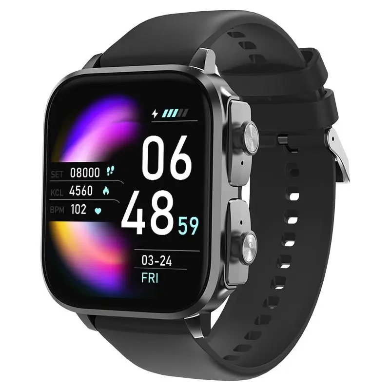 for Ulefone Armor 26 Ultra 24 23 Smart Watch 2 In 1 TWS Wireless Earbuds Heart Rate Blood Pressure Health Monitoring Smartwatch