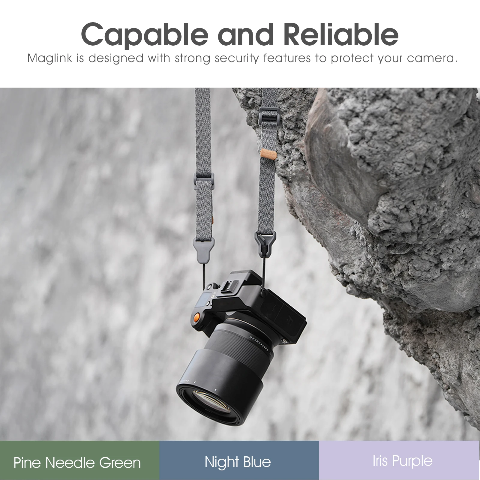 Ulanzi falcam zwei maglink magnetische Schnell verschluss schnallen zwischen Kamera Schulter gurt und Sony Canon Nikon Smartphone