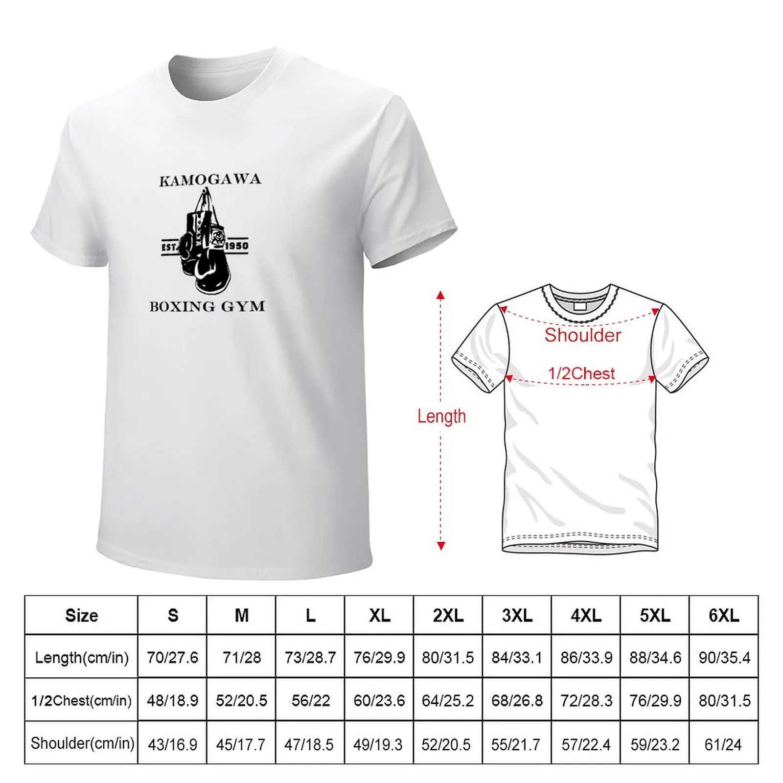 Hajime no Ippo KBG Design T-Shirt heavyweights boys whites mens t shirts pack