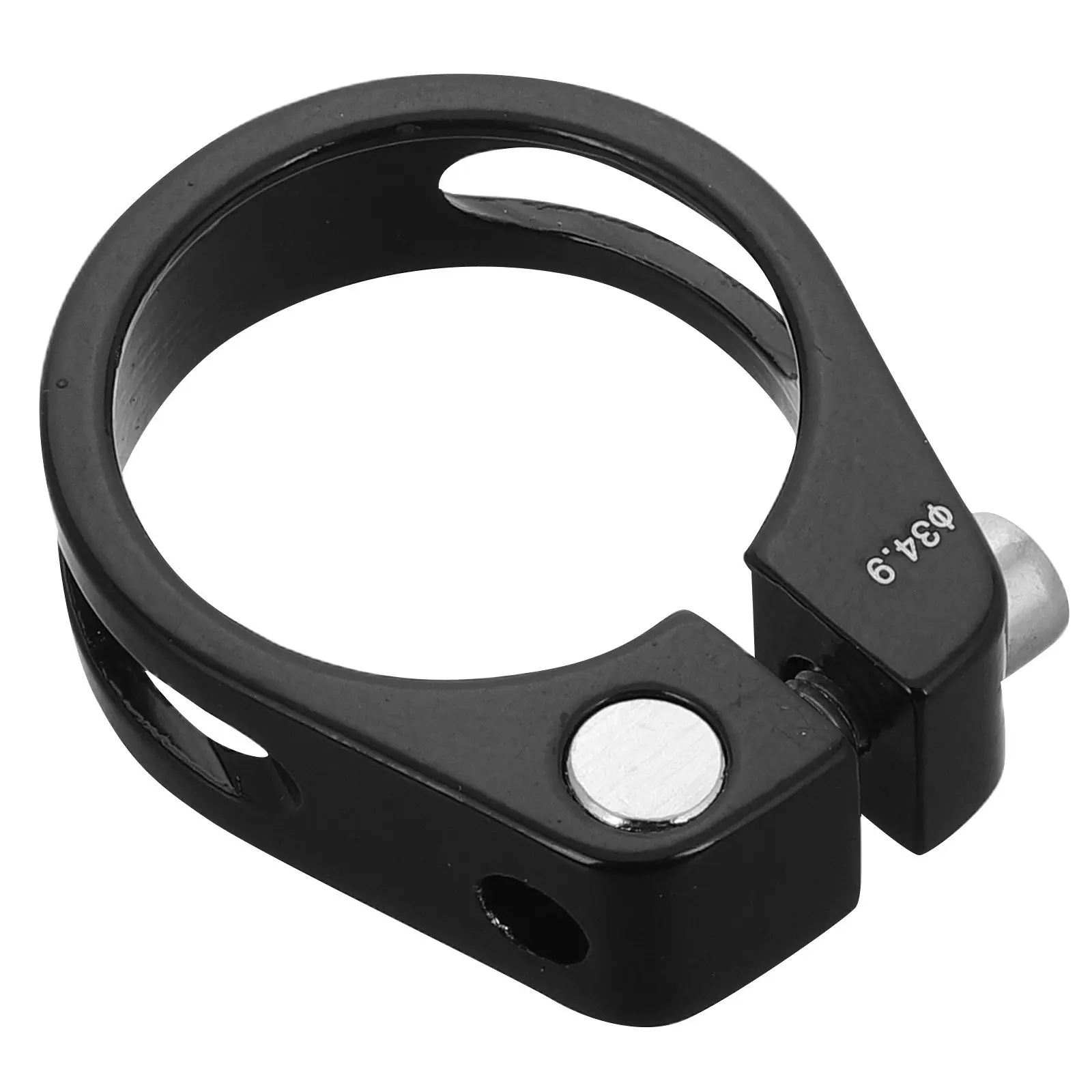 

Aluminum Alloy Bicycle Seatpost Clamp Lightweight Hollow Design Mountain Bike Seat Post Adjustable Quick Release Saddle Holder