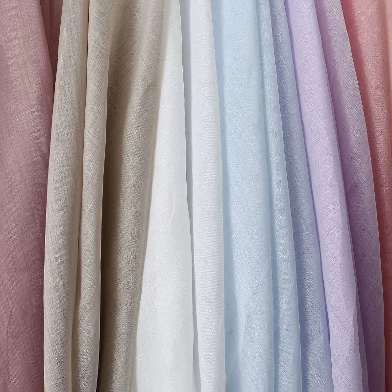 Linen Fabric Natural - 순수 라미 원단 가볍고 통기성 좋은