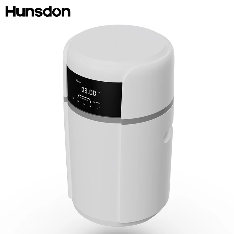 New Release Hunsdon Household Commercial Use Electric Automatic Water Softener Purifier Ion Exchange Resin 3+ Year Filter 1T/H