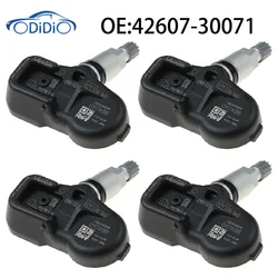 4 pcs/lot 42607-30071 4260702031 Tire Pressure Monitor Sensor 433 Mhz TPMS For Toyota Avalon Lexus CT ES GS GX IS LC LS LX NX
