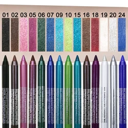 14 Color Long Lasting Eyeliner Pencil Colourful Pigment Waterproof Blue Black White Color Eye Liner Pen Makeup Eye Cosmetics