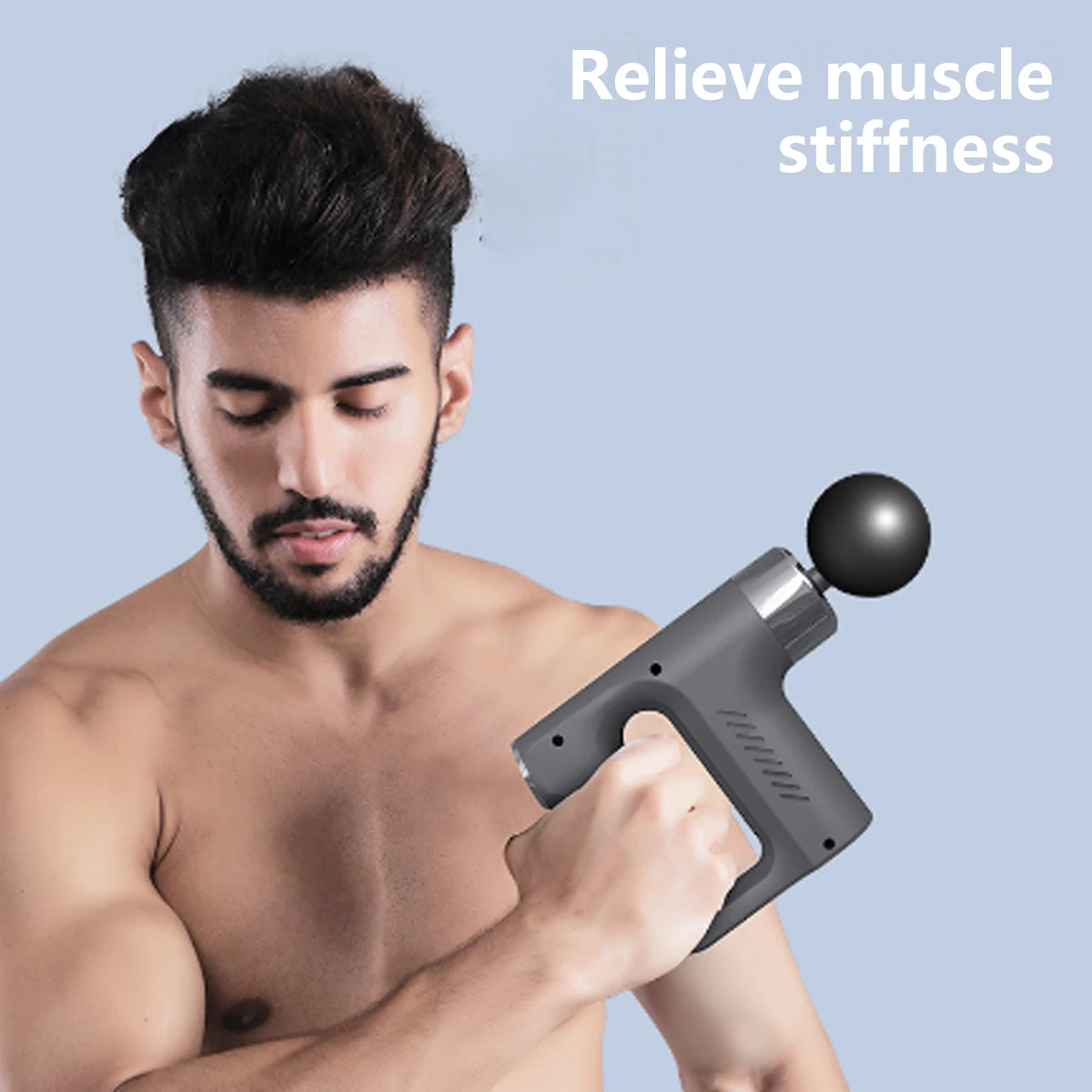 New Fascia Gun Muscle Massager Neck Meridian Machine Relaxer Electric multifunzionale Mini Massage Gun Interface Type-c Battery