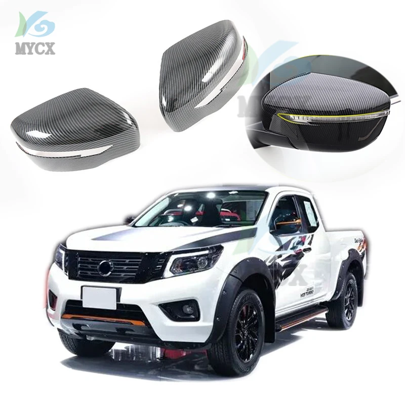 For Nissan Navara NP300 ST 2019 2020 2021 2022 Car Accessories abs chrome rearview mirror cover reversing mirror cover