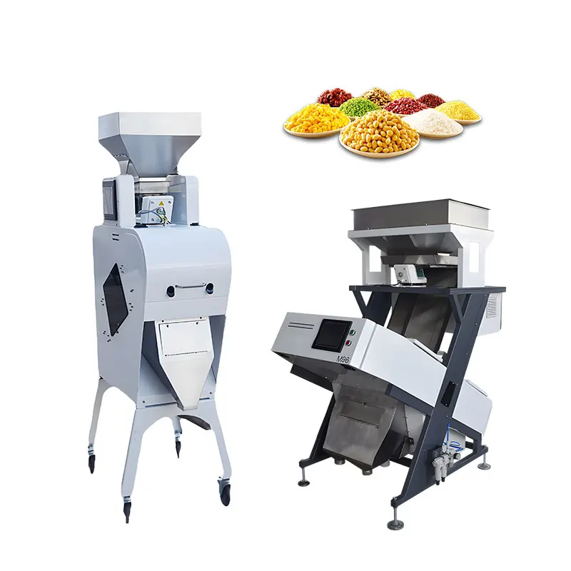 Heiße Verkäufe Erweiterte Farbsortierer Kleine Reis Farbsortierung Automatische Reis Farbsortiermaschine