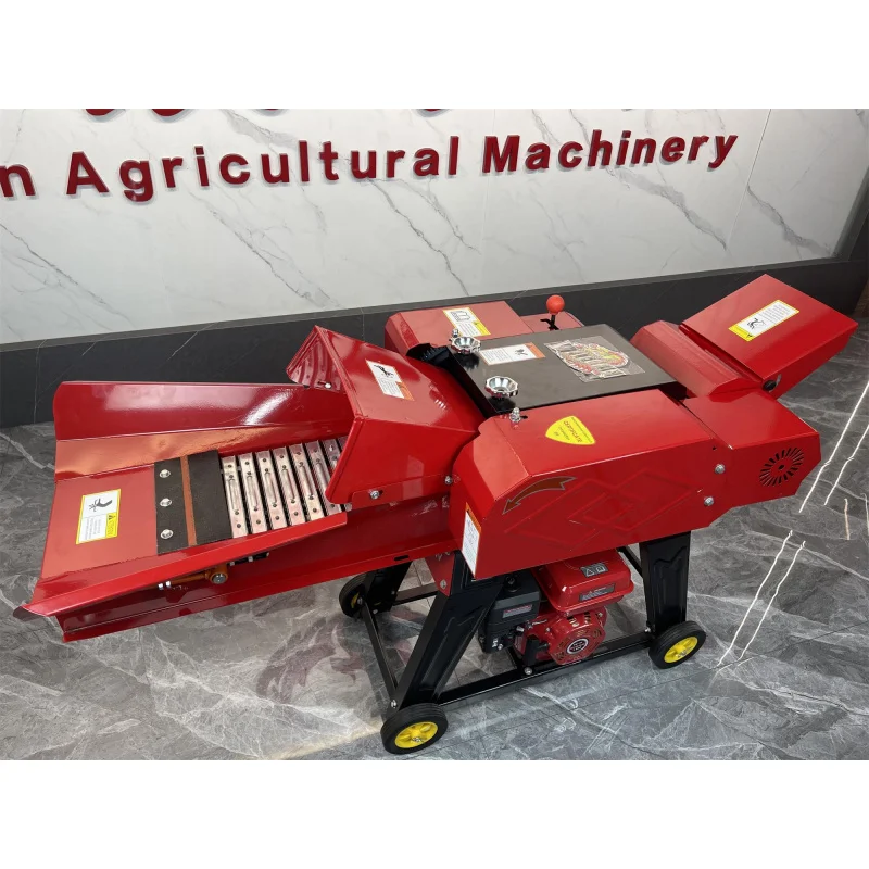 Automatyczny przenośnikowy rozdrabniacz do silażu, słomy, karmy dla zwierząt, kosiarka do trawy, siekacz do sztopy, producent karmy dla zwierząt 4,5 t/h