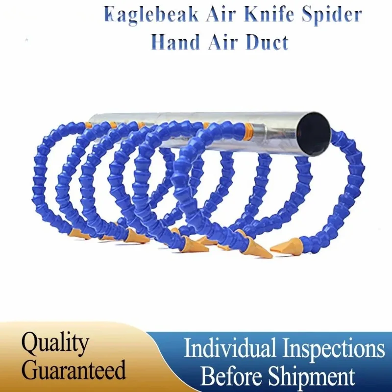 

Universal Adjustable High Speed Centrifugal Blower Stainless Steel Hand Air Knife for Beverage Blowing - New Condition