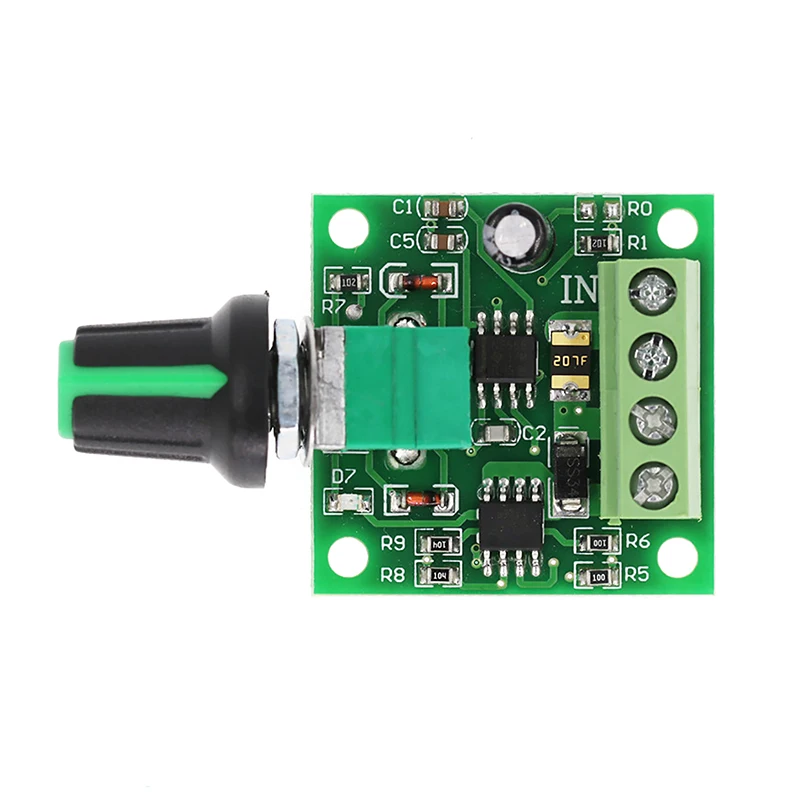 New DC Motor Speed ​​Regulator 1.8V 3V 5V 6V 12V 2A Speed ​​Regulator Switch Function