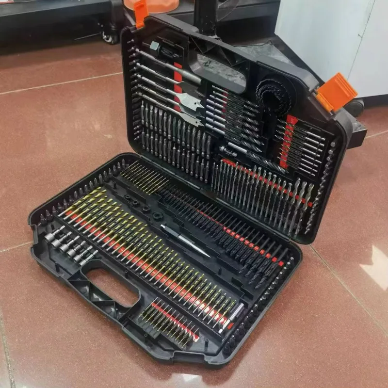 246 قطعة مجموعة لقمة مثقاب للمعادن والخشب والبلاستيك الاسمنت والمعادن الحفر متعددة الوظائف Hss تويست مجموعة لقمة مثقاب #5