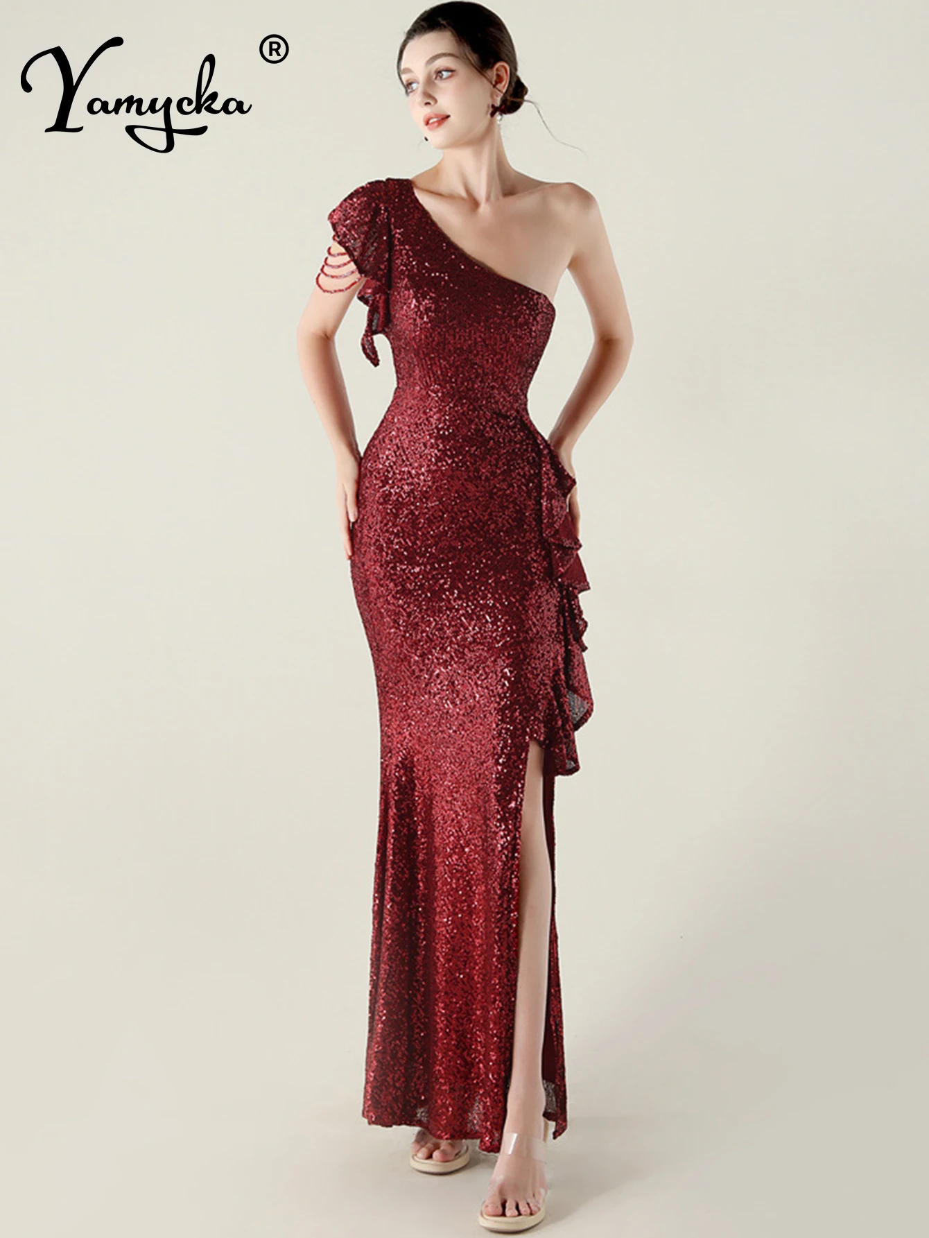 

Sexy backless white sequin summer dress women elegant luxury wedding party long dresses 2025 woman prom evening dresses vestidos