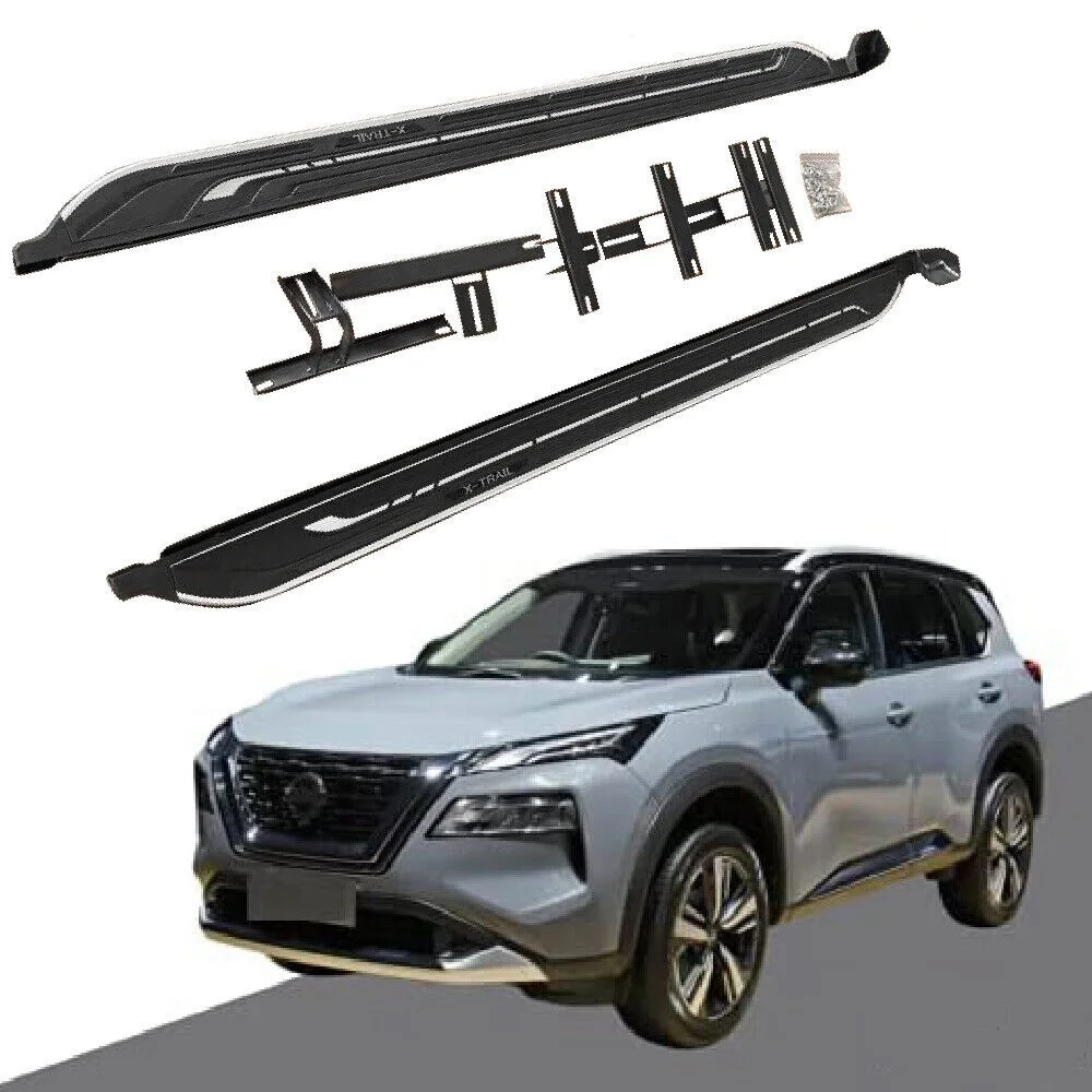 Side Step Nerf Bar Running Board Fits for Nissan X-Trail Rogue T33 2021-2023