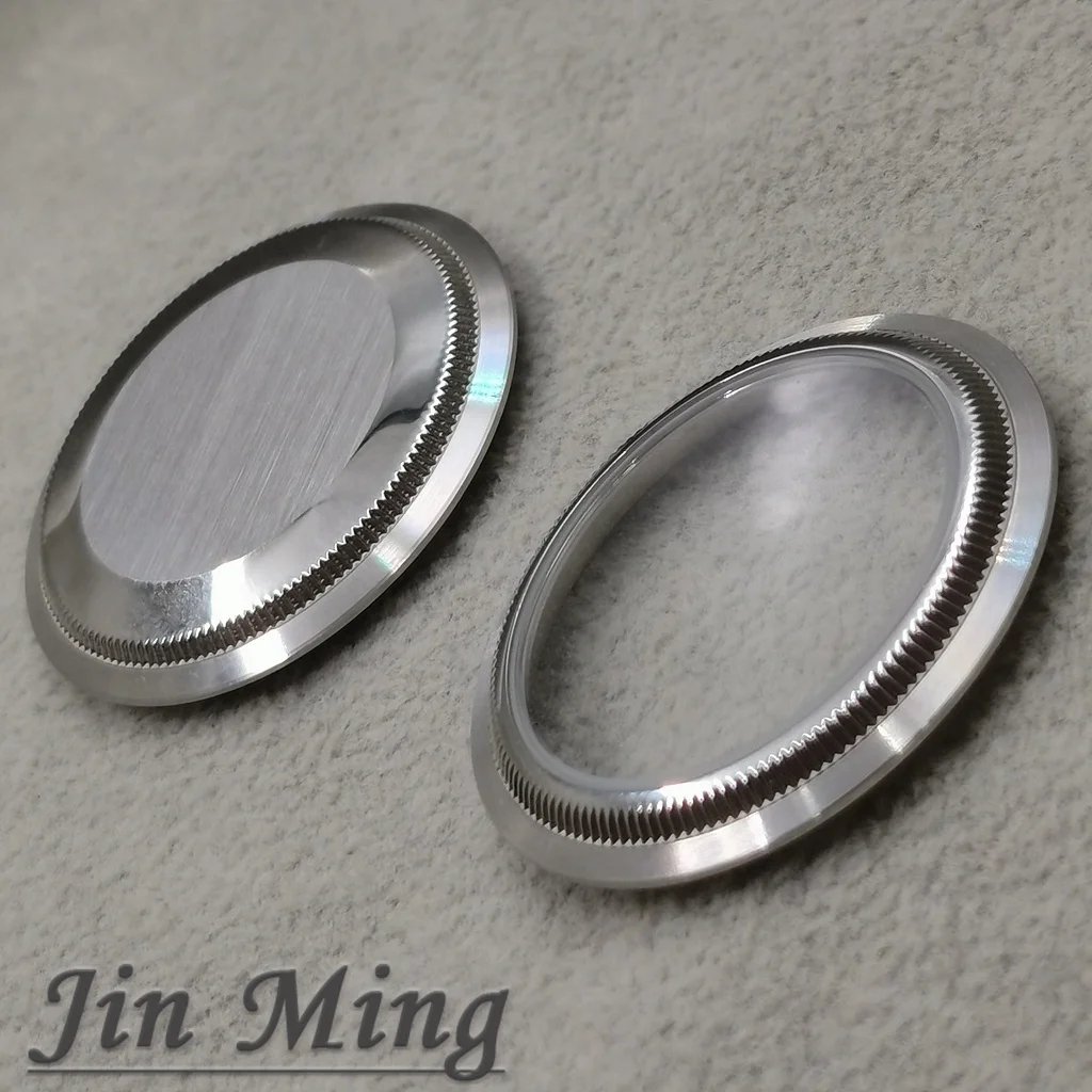 High Quality NH35 NH36 Steel Lower Case 36mm/39mm, Transparent and Opaque Watch Back, Watch Modification Parts Accessories
