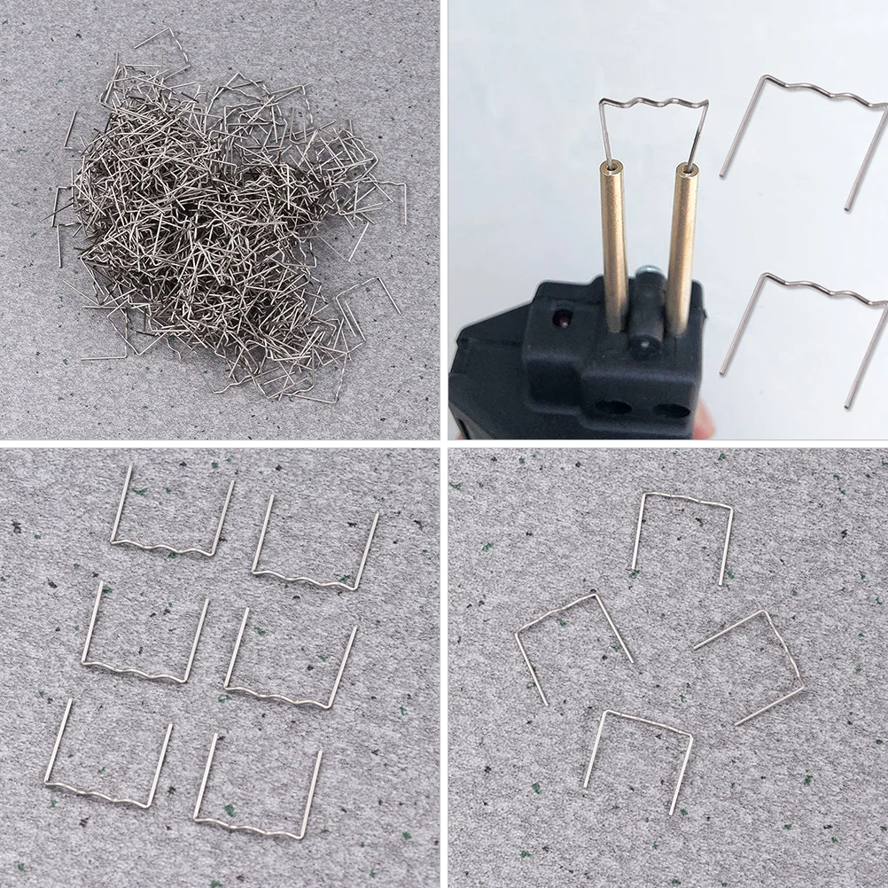 

1000Pcs Car Bumper Repair Welding Rod High Quality Hot Staples for Dashboard Lamp Holder Radiator Repair Car Bumper Welding Wire