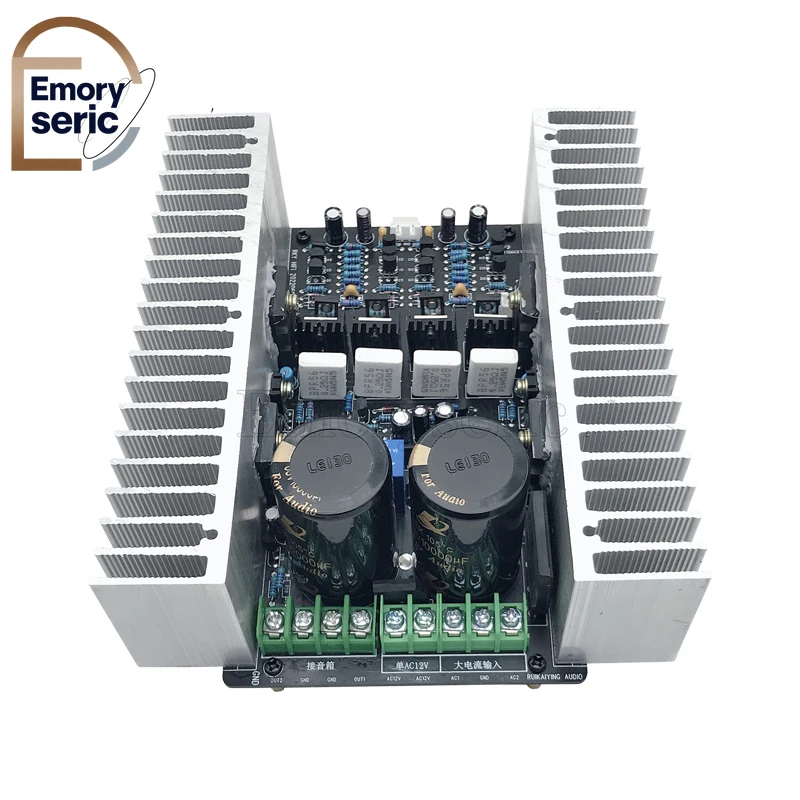 

Assembled DIY High-Power Class AB Amplifier Board with Original Toshiba 2SA1943 & 2SC5200 Matched Pair Transistors