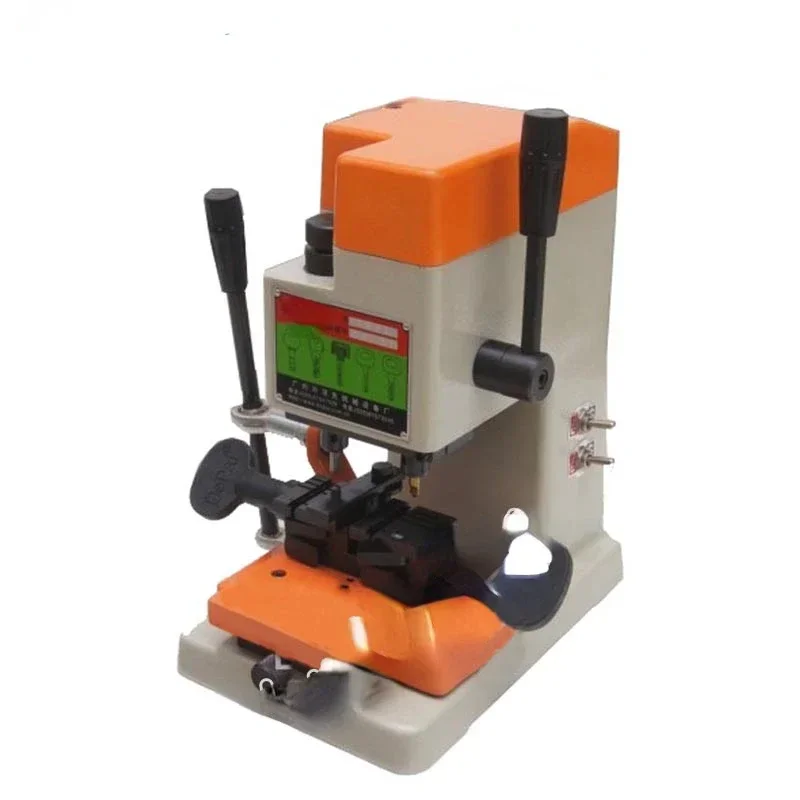Máquina cortadora de llaves Vertical First220V/110V, máquina copiadora de llaves, duplicadora de llaves, suministros de cerrajero con Manua en inglés