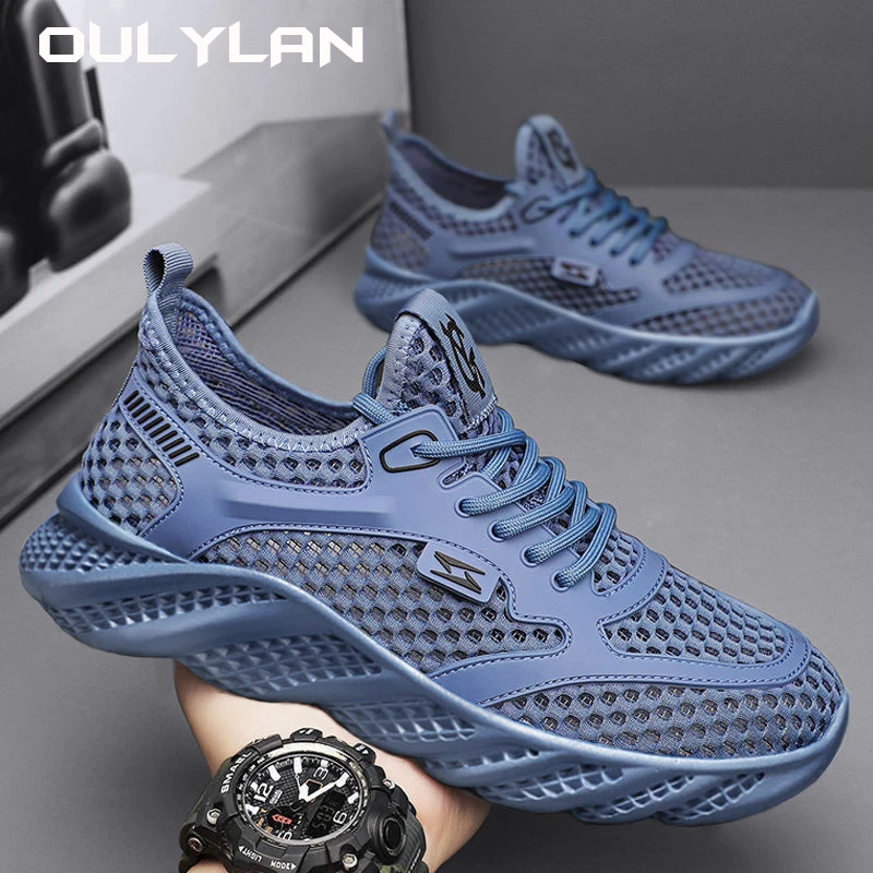 2024 NEW Running Walking Gym Shoes Men Women Knit Summer Sports Lightweight Shoe Sneakers Fashion Breathable Athletic