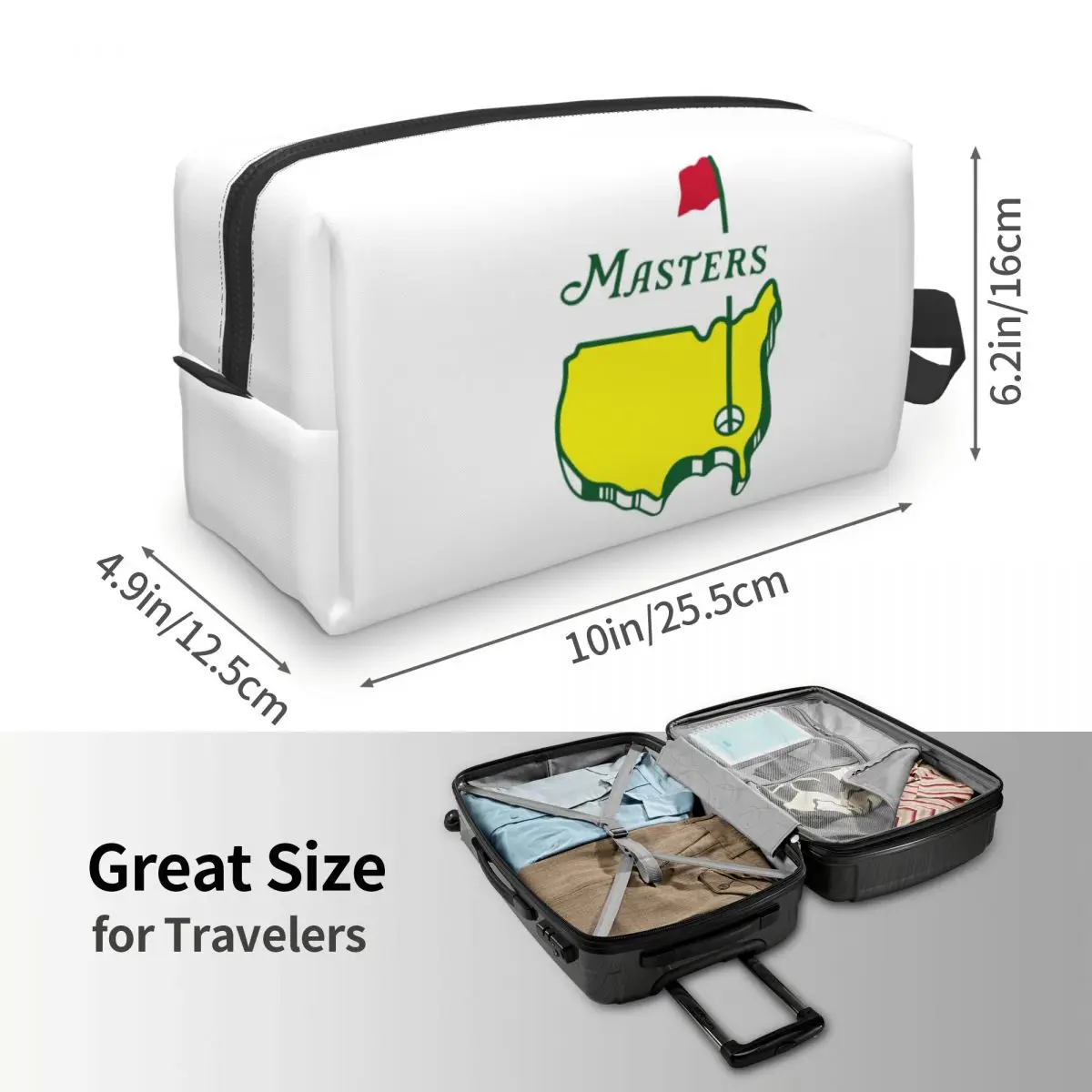 Masters - The Masters 2022 - Augusta National - حقيبة مكياج Au منظم مستحضرات التجميل مجموعة أدوات تخزين مستحضرات التجميل