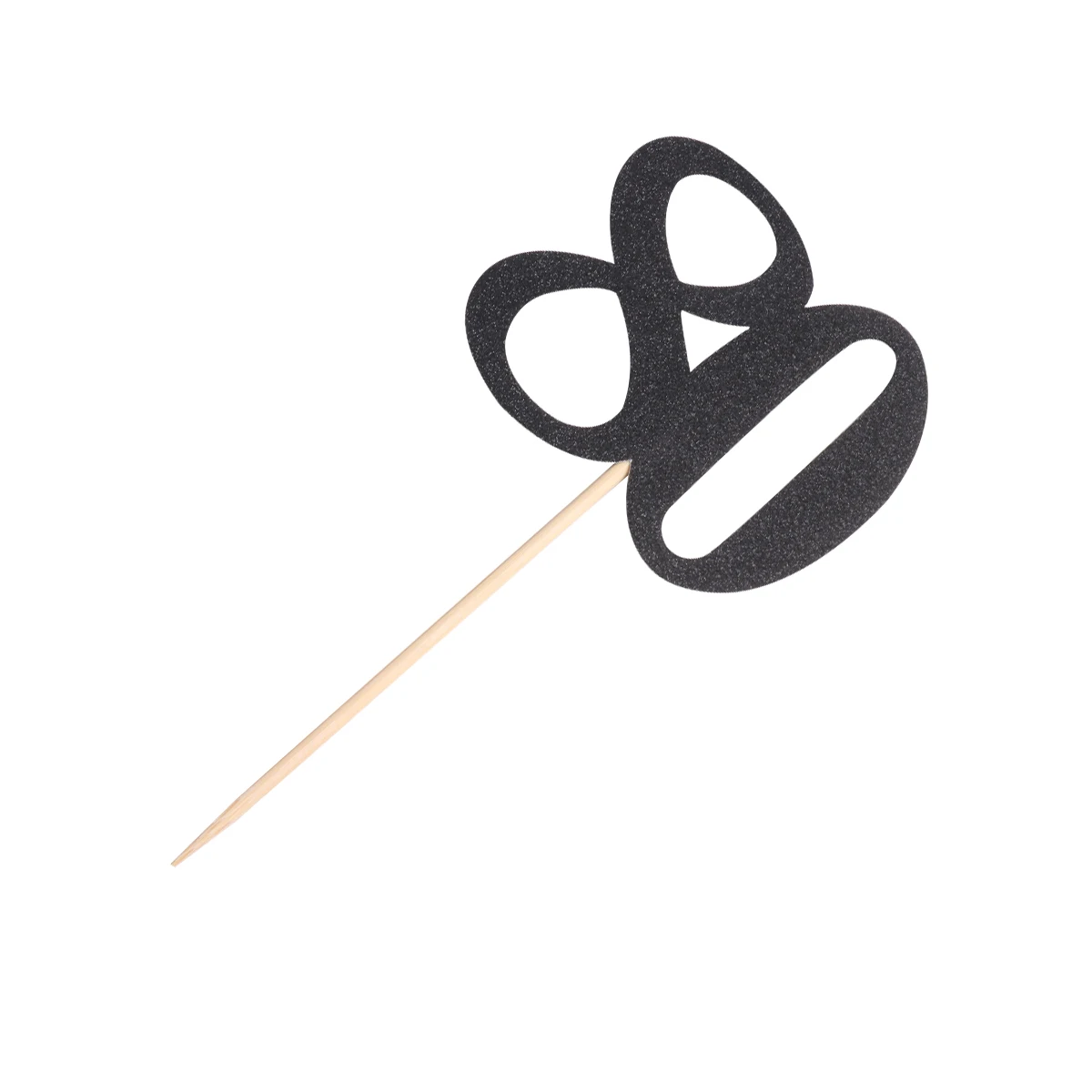 

20 Pcs Birthday Cake Insert Cupcake Topper Party Glitter Toppers for Cakes with Decorations Number Happy