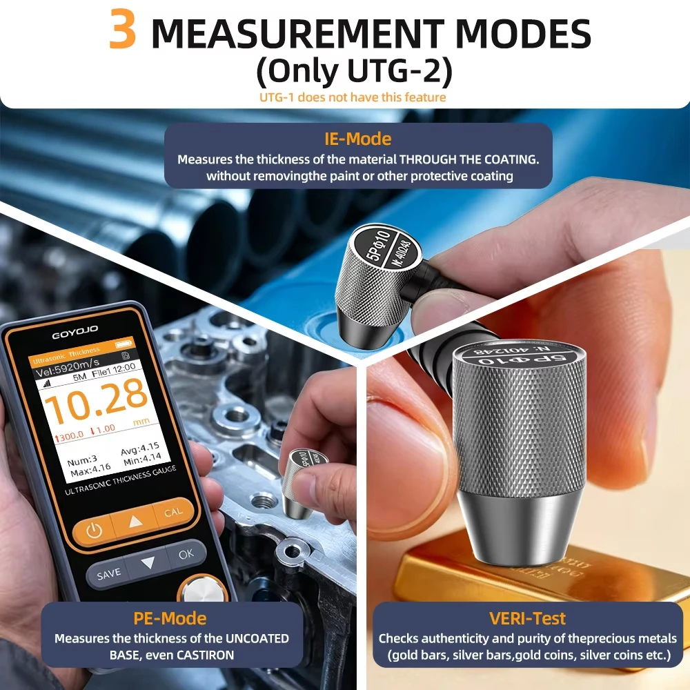 Jauge d'épaisseur ultrasonique - Ultrasonic Thickness Gauge Metal avis et prix