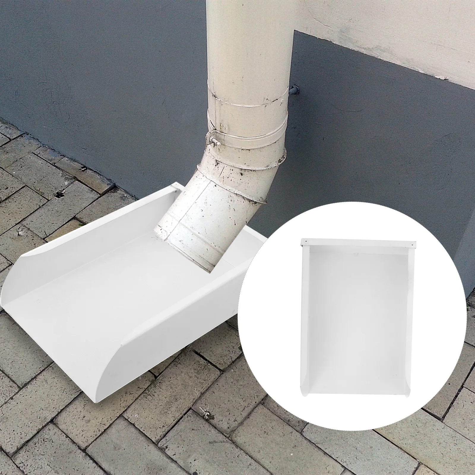 Aluminium ladeverlenging spatblok voor villagebouw foundationbescherming weerbestendig duurzaam dakgoot