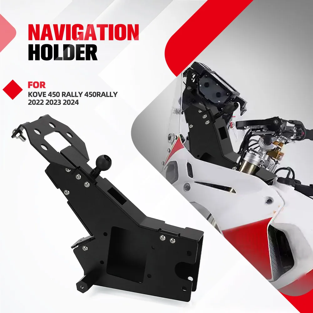 For KOVE 450 Rally 450Rally 2022 2023 2024 Motorcycle Accessories Front Headlight Bracket Head Light Holder Upper Fairing Stay