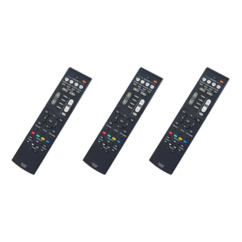 

【NEW LISTING】3X RAV533 Replace Remote Control For AV Receiver Home Theater System RX-V579 HTR-4068 TSR-5790 HTR-3068 RX-V