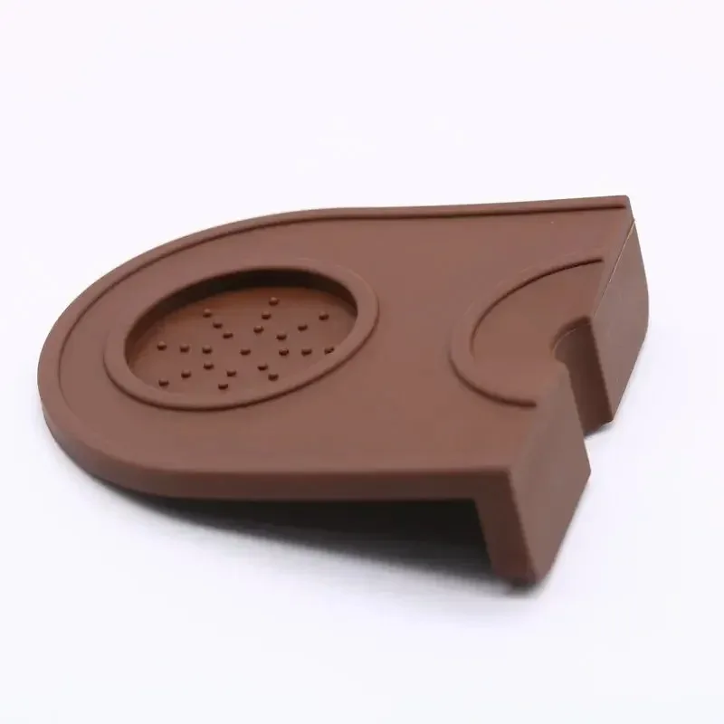 

Home coffee shop coffee press pad silicone coffee corner pad anti slip cloth powder dispenser powder holder