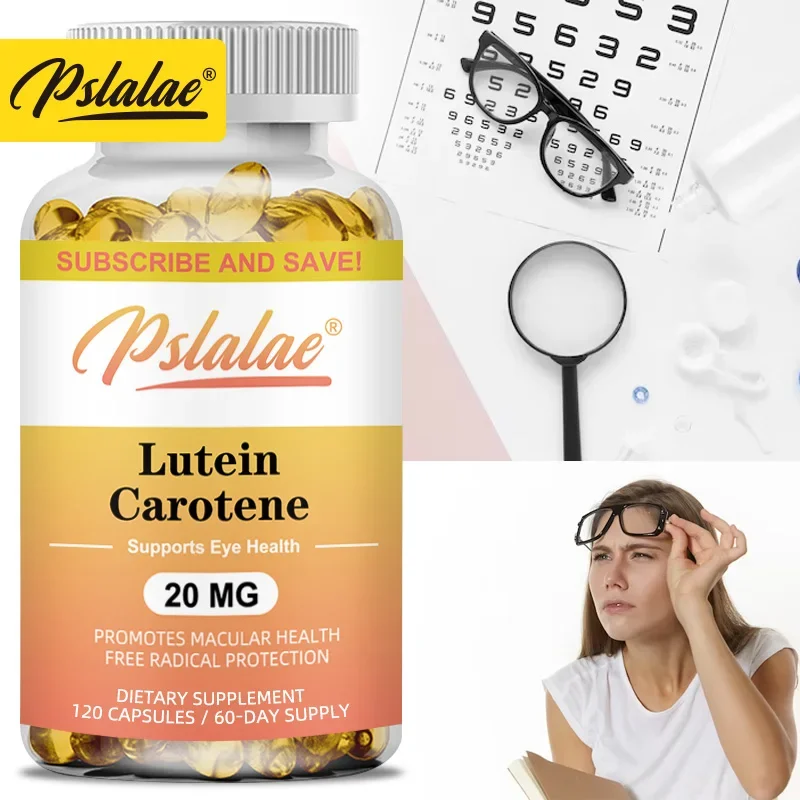 

Lutein Capsules - Relieve Intraocular Pressure, Anti-aging, Protect Vision Health