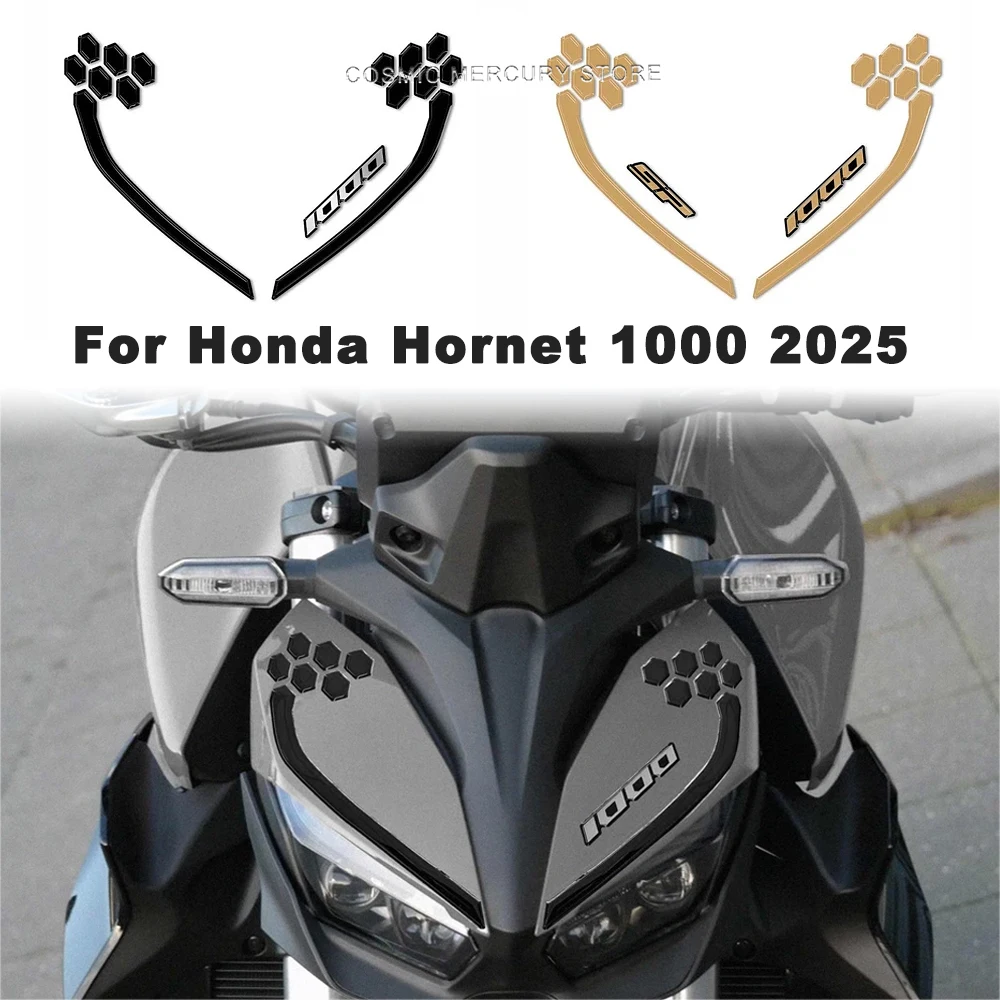 

New Motorcycle Tank Pad Sticker For Honda Hornet 1000 2025 Protective Stickers Kit 3D Gel Epoxy Resin Stickers 1000