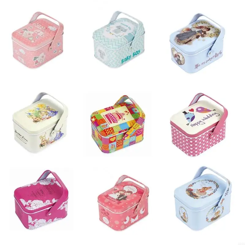 

103A Portable Cookie Biscuit Wrapping Boxes with Lid Party Supplies 9 Types to Choose