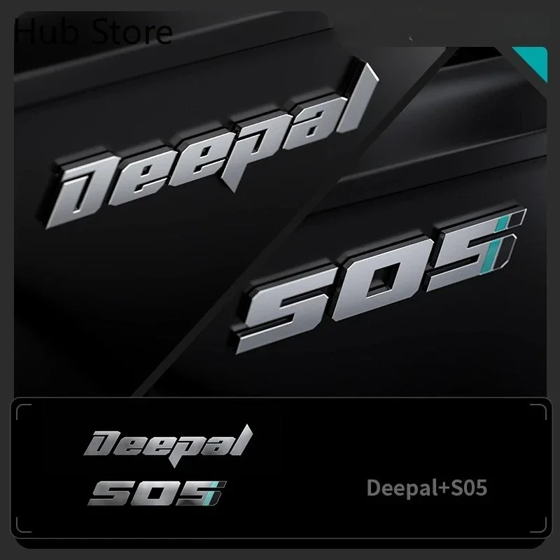 For Deepa S07/S05/L07 Personalized car Emblems lettering rear badge sticker modified parts blackened badge
