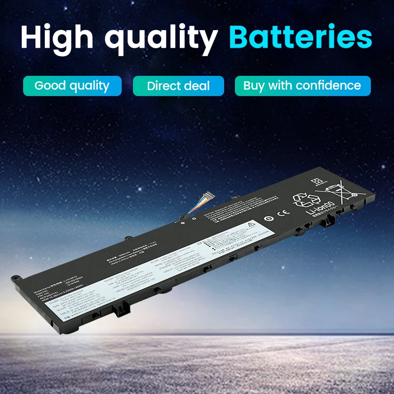 SOMI L17M4P72 L17C4P72 Laptop Battery For Lenovo ThinkPad X1 Extreme Gen 1 2 For ThinkPad P1 1st 2nd Gen L18M4P71 01AY968